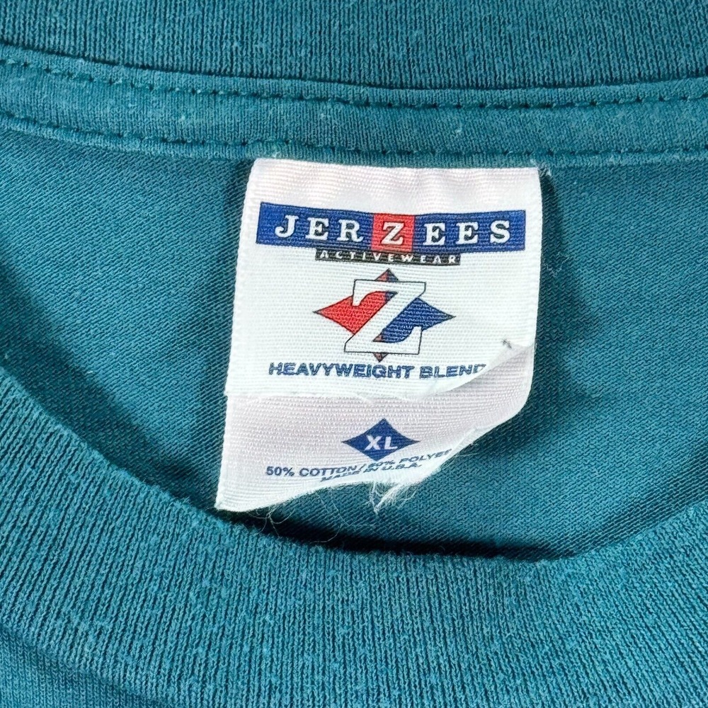 Vintage It's Only‎ Money Las Vegas T-Shirt Adult XL Blue Jerzees Gamble Casino - Picture 4 of 10